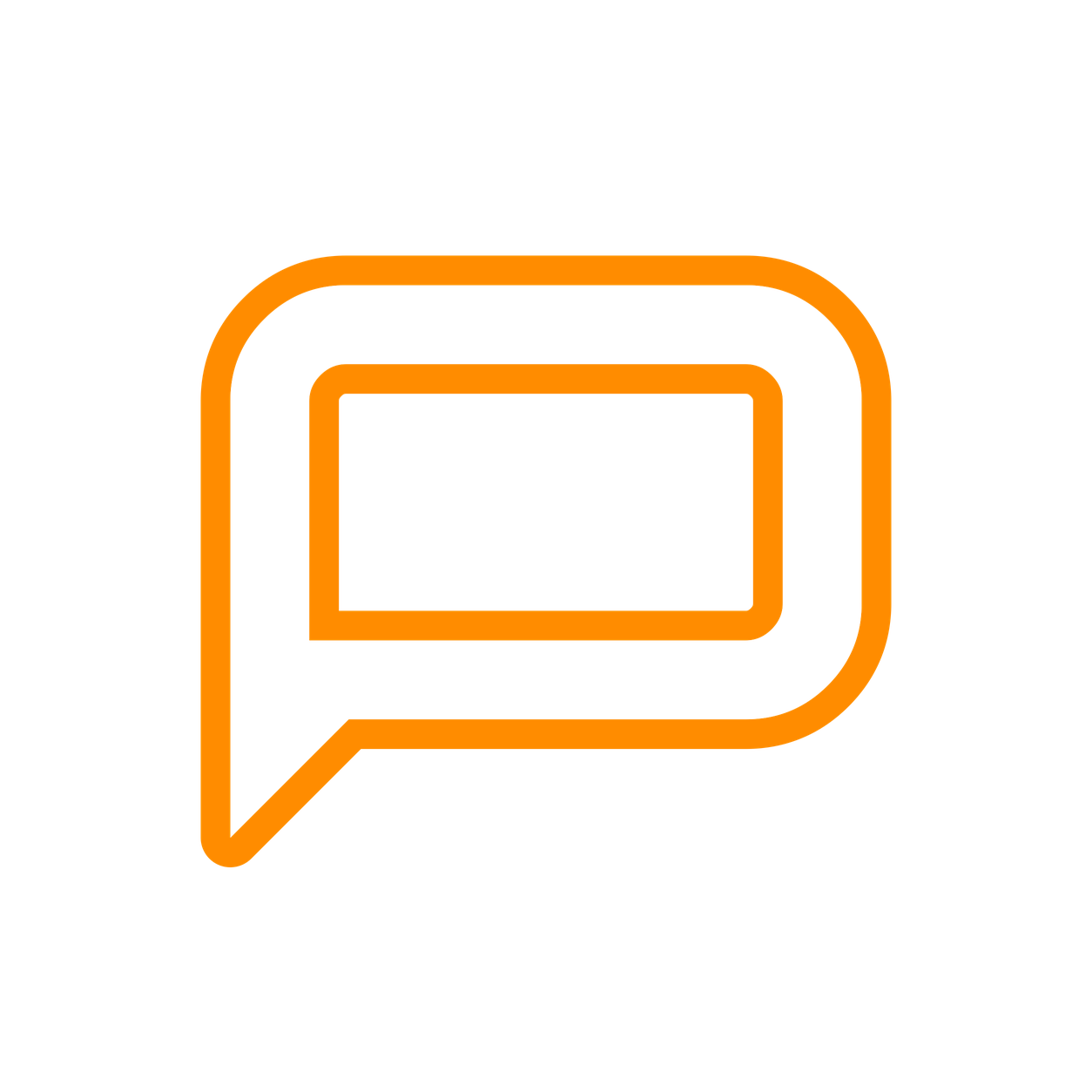 Responsive service icon
